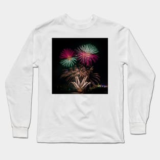 Plymouth Fireworks Long Sleeve T-Shirt